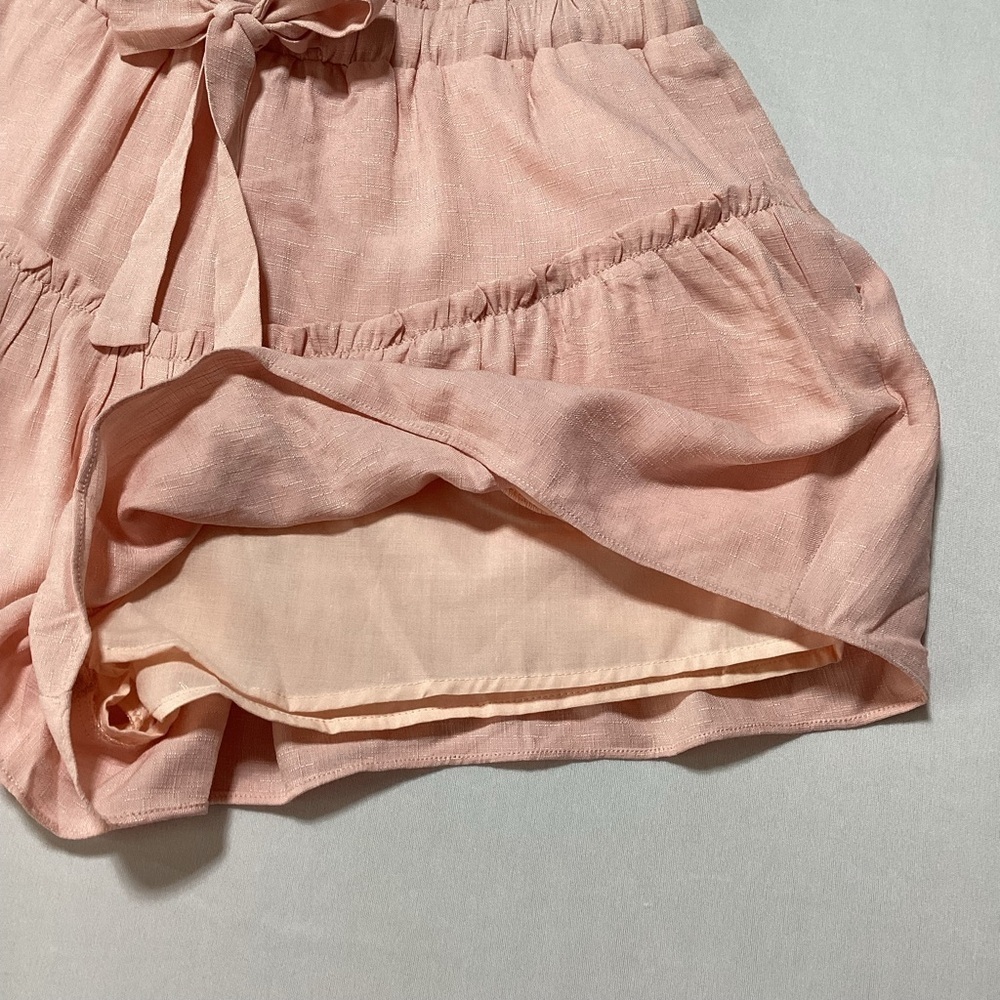English Factory  Pink Ruffle Shorts - Picture 3 of 12